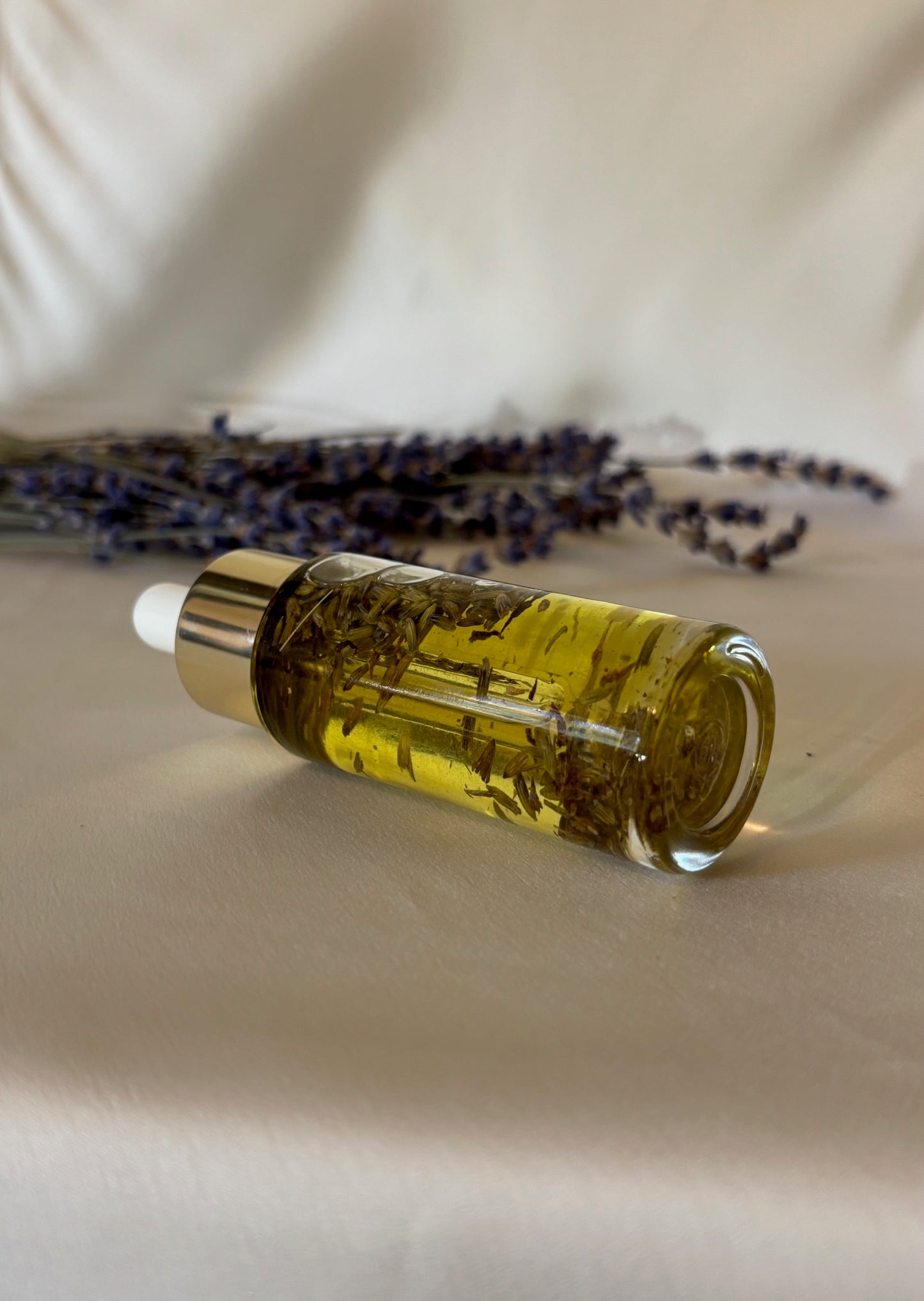 Lavender in Sweet Almond body oil