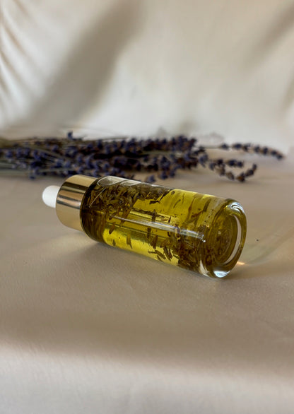 Lavender in Sweet Almond body oil